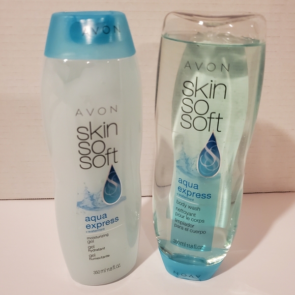 Skin So Soft Aqua Express Body Wash and Moisturizing Gel Set - Picture 1 of 1